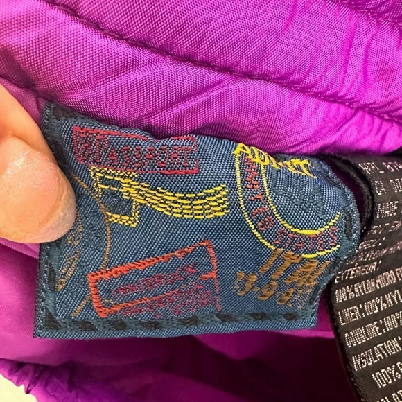 Vintage Skiing Passport Snow Pants Womens 26 x 31 Barbiecore High Waist Ski - Picture 11 of 16